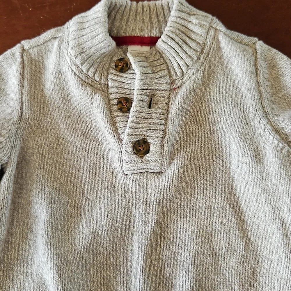Carter's Kids Little Boy Pullover Sweater - Size 4 - Picture 2 of 7